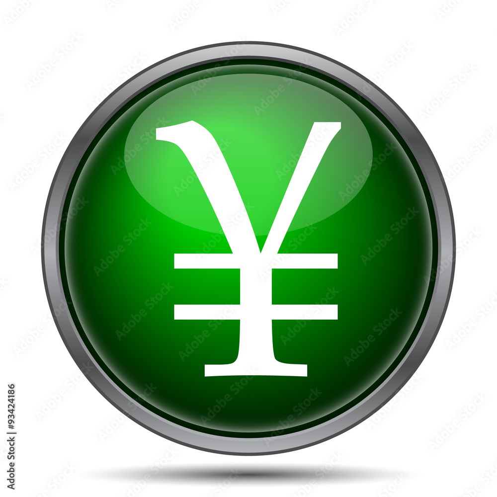 Obraz premium Yen icon