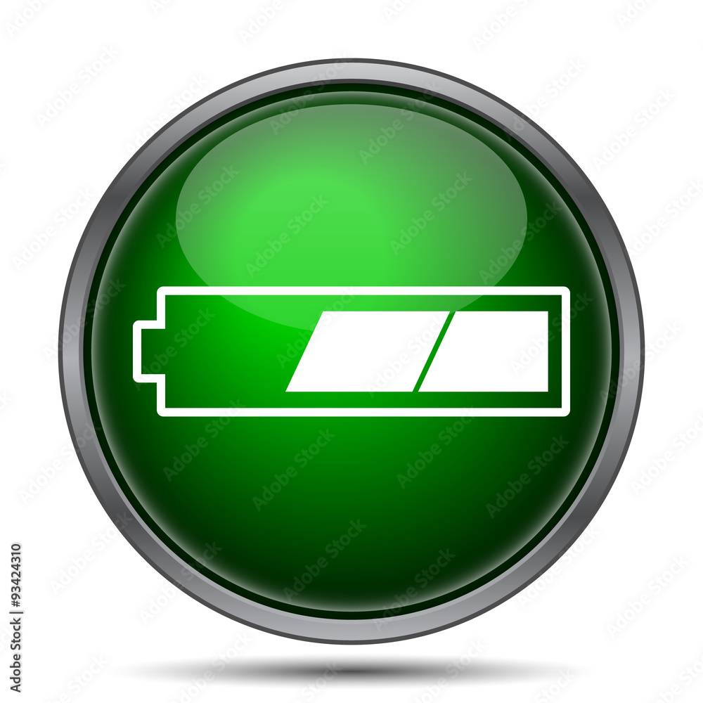 2 thirds charged battery icon 2 thirds charged battery icon