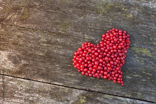 Heart currant berries