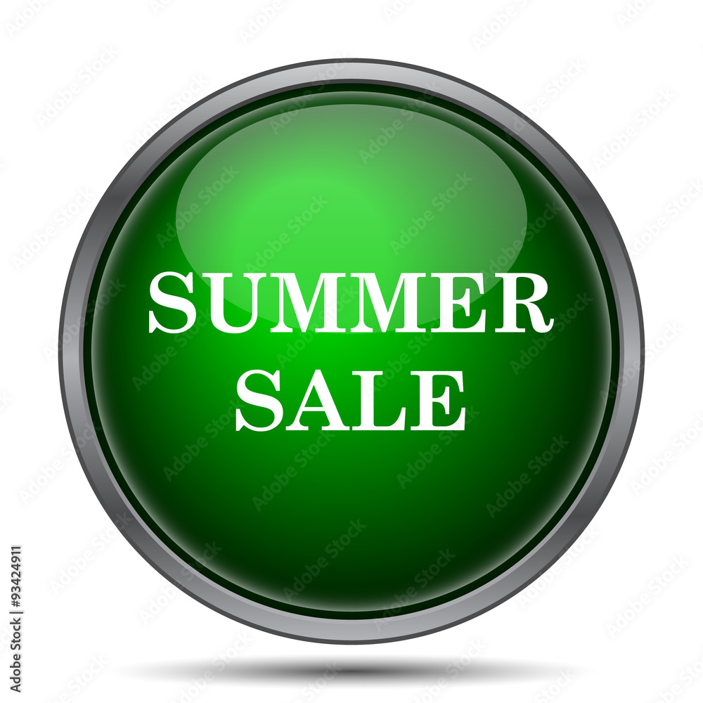 Summer sale icon