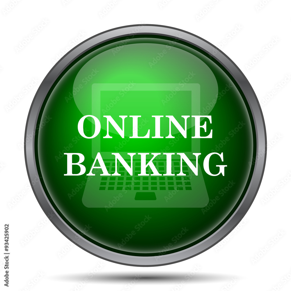 Online banking icon Online banking icon