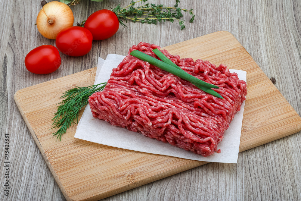 Raw minced meat Raw minced meat