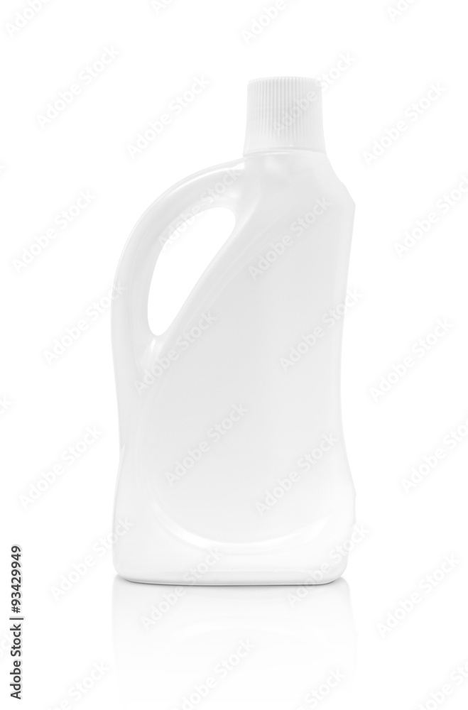 Blank packaging Detergent Bottle isolated on white background wi Blank packaging Detergent Bottle isolated on white background wi