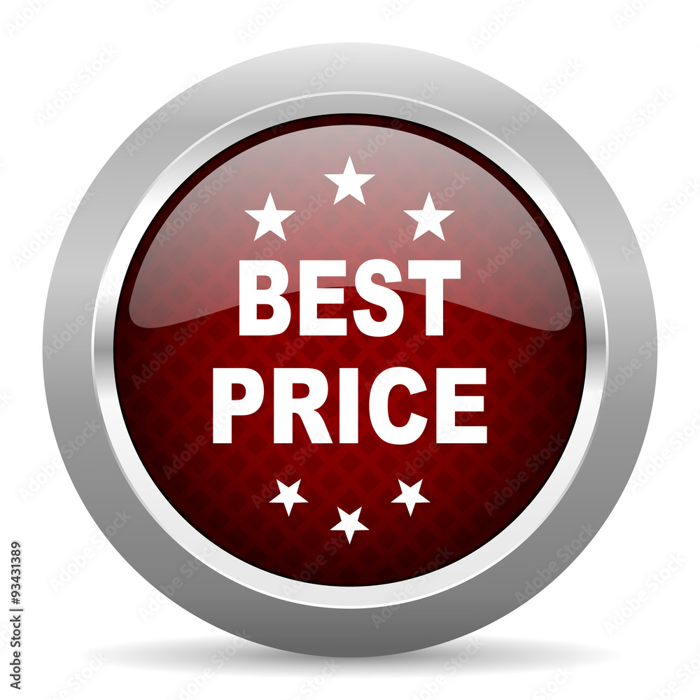 best price red glossy web icon best price red glossy web icon