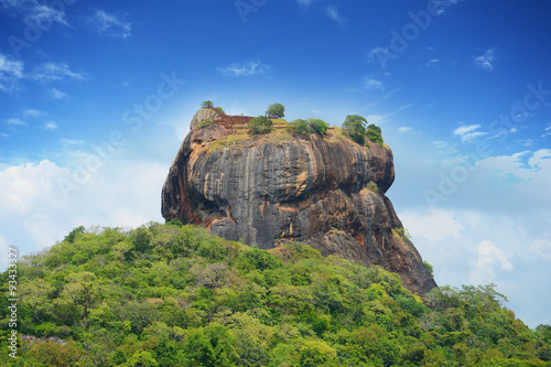 Sigiriya Lion Rock Fortress in Sri Lanka