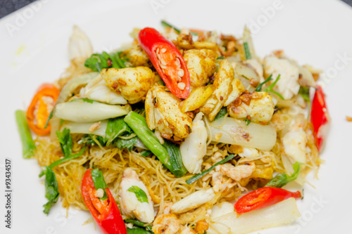 stir-fried noodles