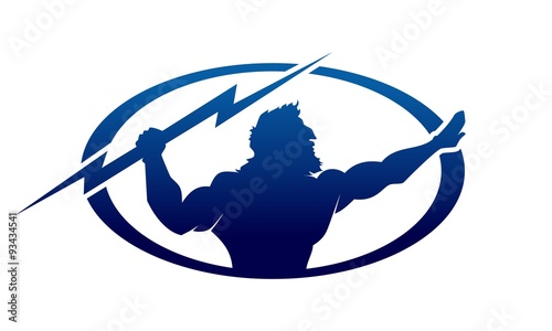 Fotografi zeus logo template