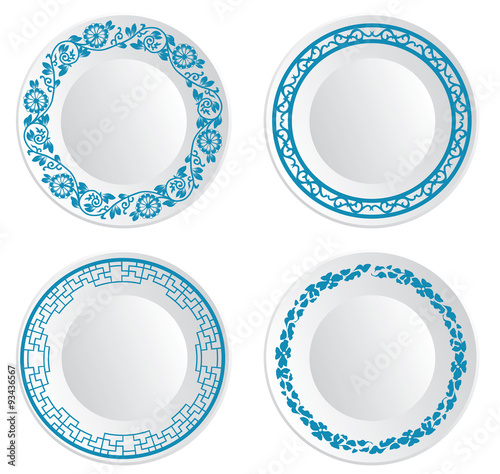 Chinese porcelain plate