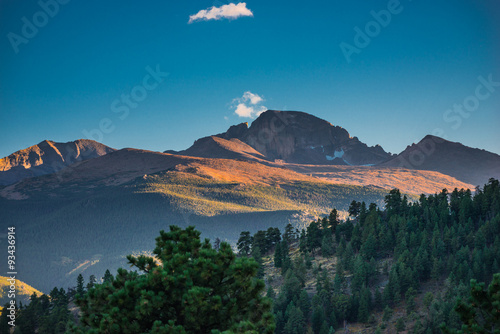 Longs Peak at Sunset
