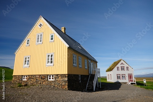 Farm house in Glaumbaer, iceland 