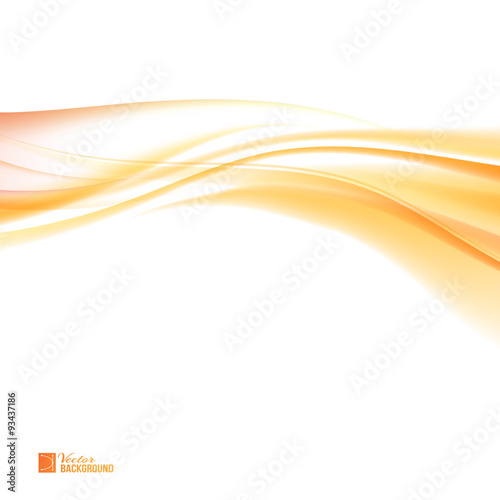 Abstract orange wind.