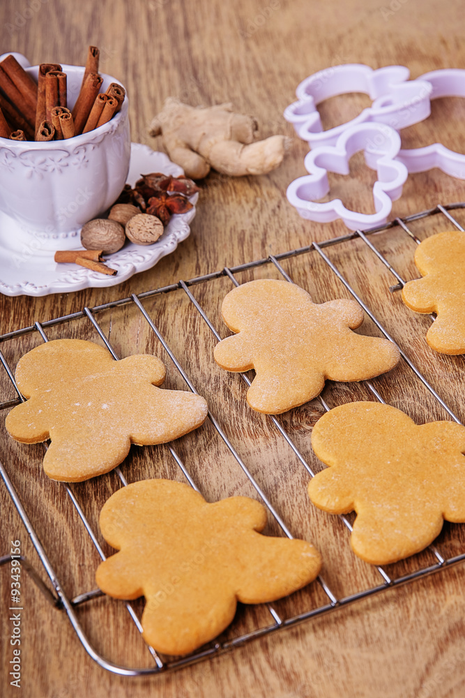 Gingerbread without frosting
