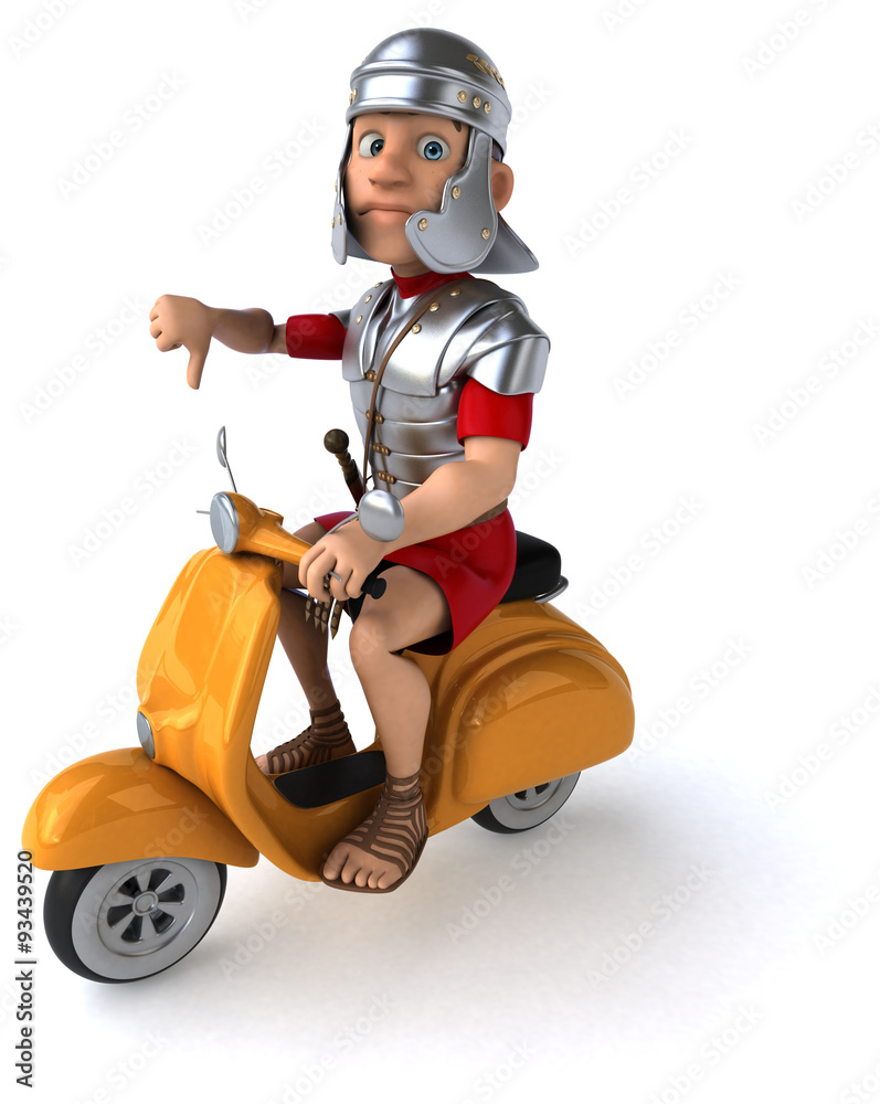 Fun roman soldier Fun roman soldier