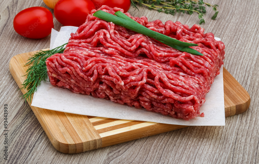 Raw minced meat Raw minced meat