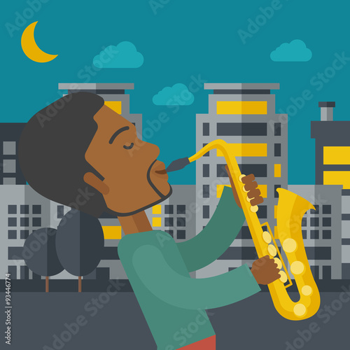 Saxophonist.