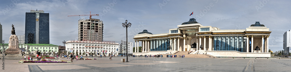 Naklejka premium Ulan Bator