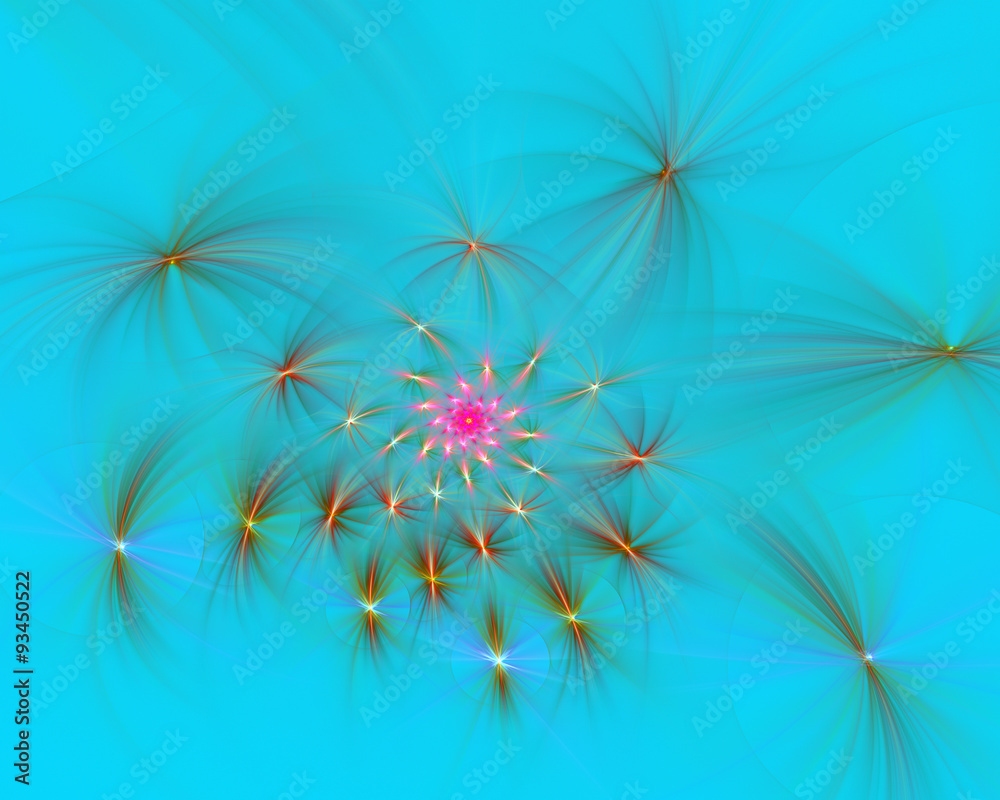 Obraz premium Abstract fractal background
