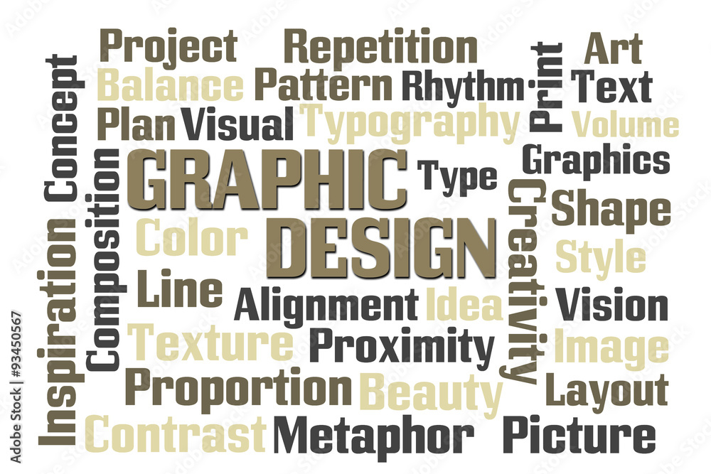 Graphic Design Word Cloud