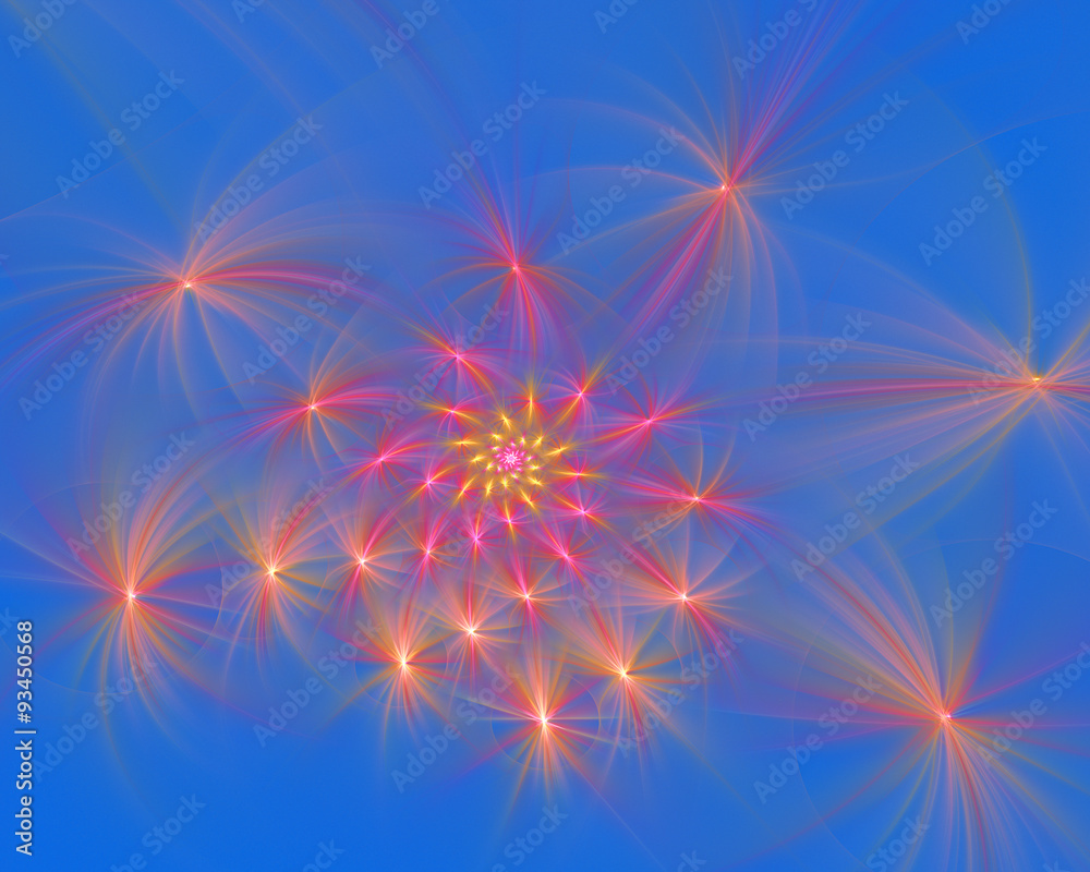 Abstract fractal background Abstract fractal background