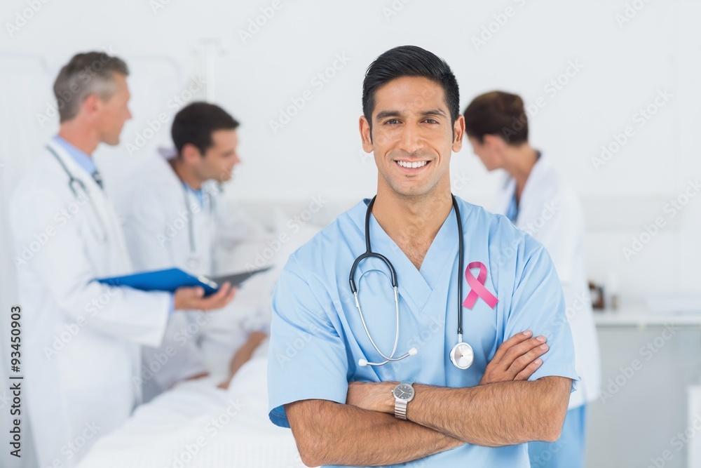Composite image of pink breast cancer awareness ribbon Composite image of pink breast cancer awareness ribbon