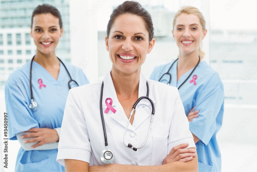 Composite image of pink breast cancer awareness ribbon Composite image of pink breast cancer awareness ribbon