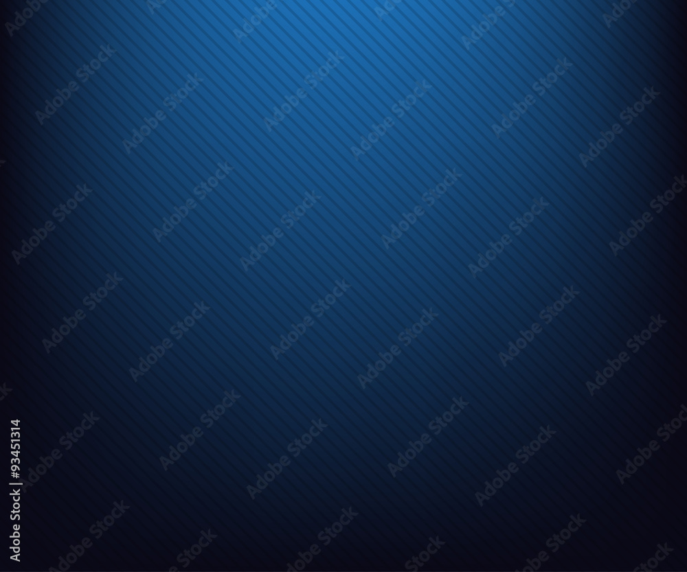 Fototapeta premium Blue radial gradient to black with lines
