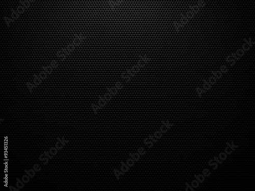 Black carbon structure background - 3D hexagon geometric structure pattern photo