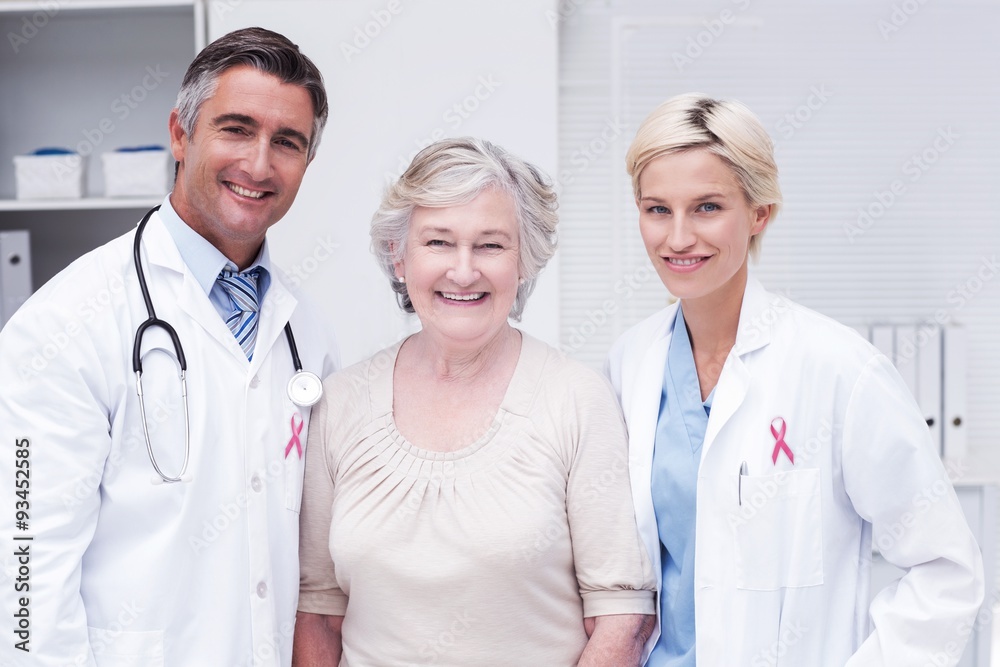 Composite image of pink awareness ribbon Composite image of pink awareness ribbon