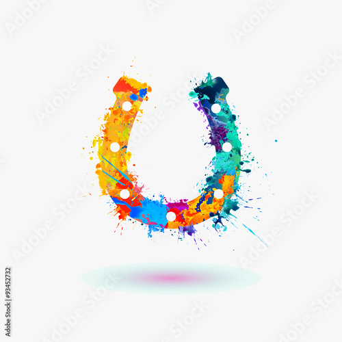 horseshoe rainbow icon