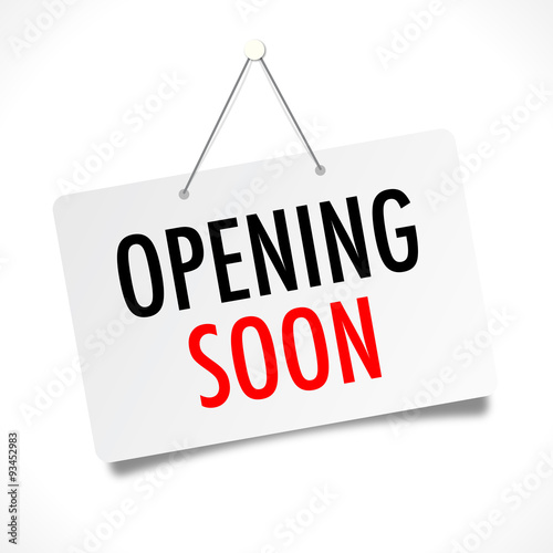 Opening soon