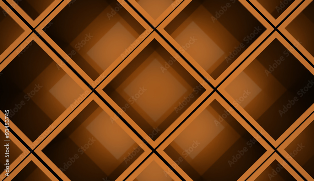 Naklejka premium Abstract cubes background rendered