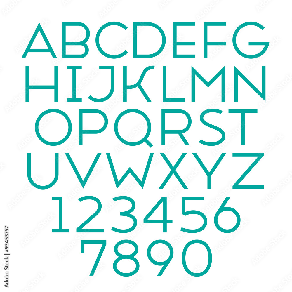 Handmade sans-serif font Handmade sans-serif font