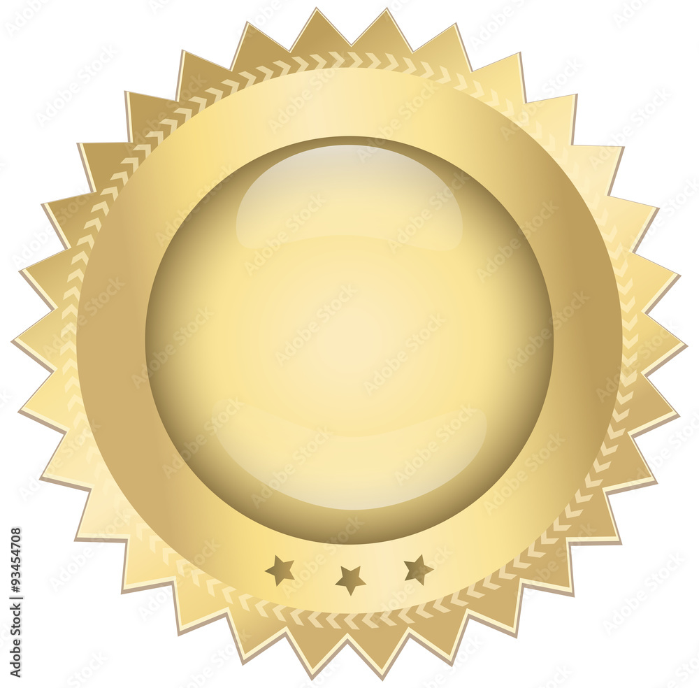 Paste Icon Award Golden Lock