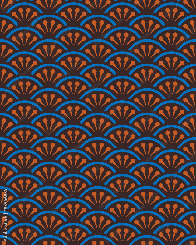 Seigaiha background, traditional Japanese ornament Seigaiha background, traditional Japanese ornament