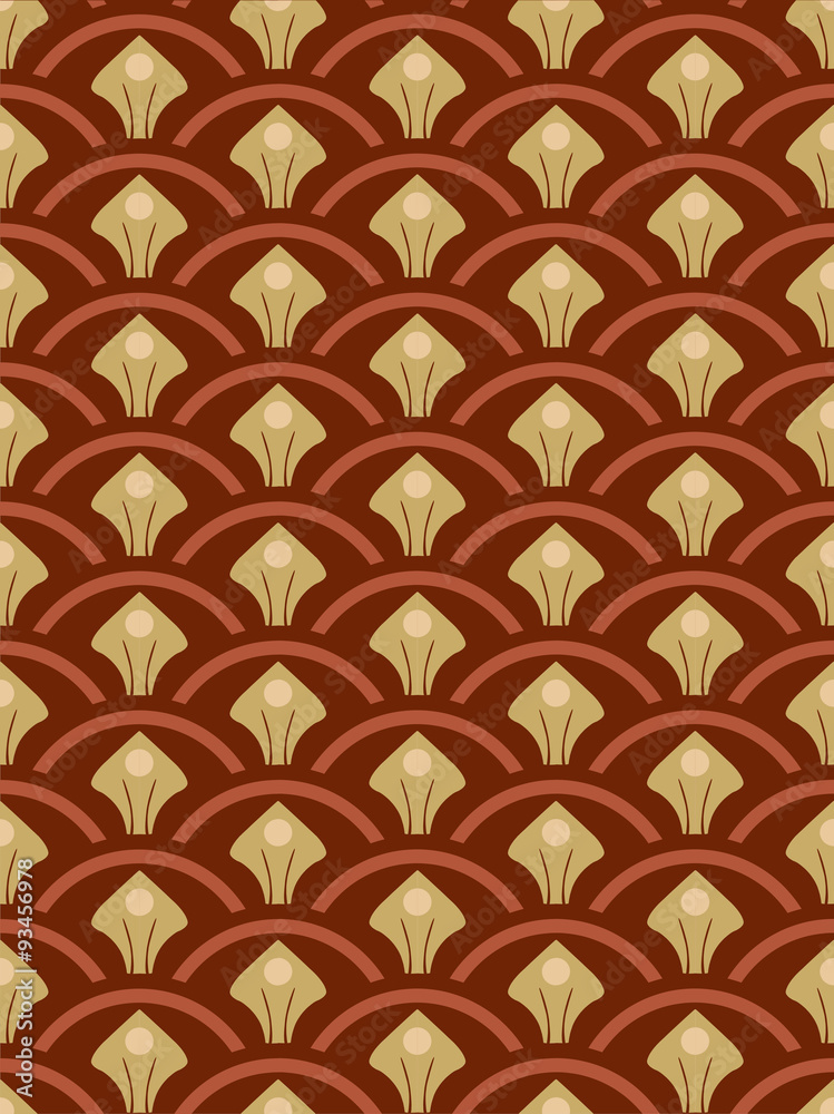 Seigaiha background, traditional Japanese ornament Seigaiha background, traditional Japanese ornament