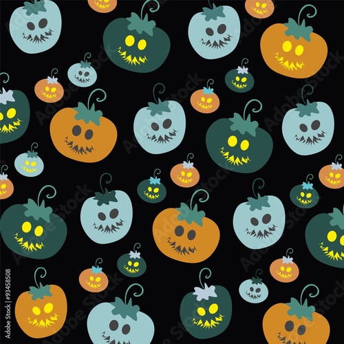 Halloween pumpkin pattern 5