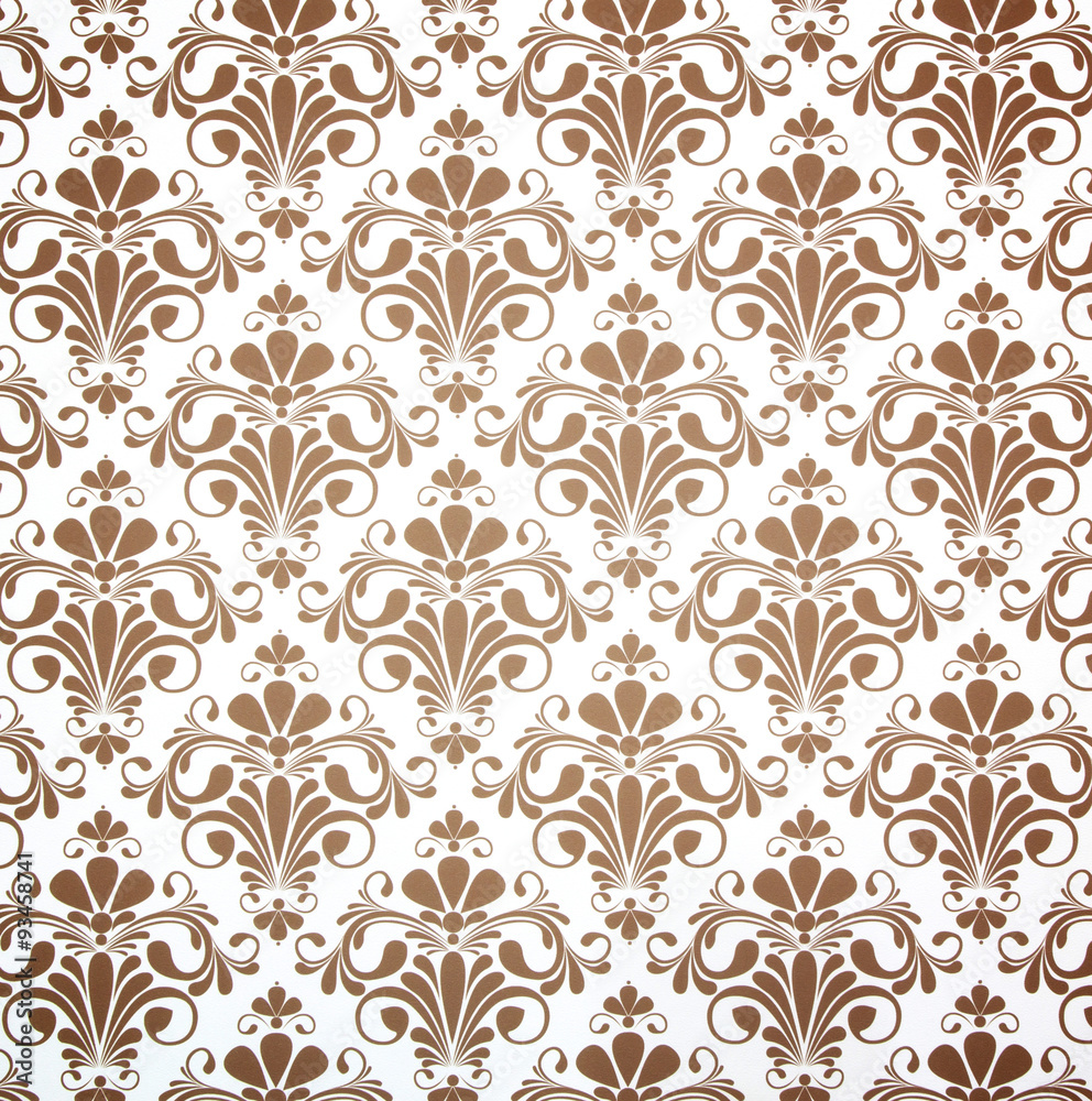 Floral wallpaper pattern Floral wallpaper pattern
