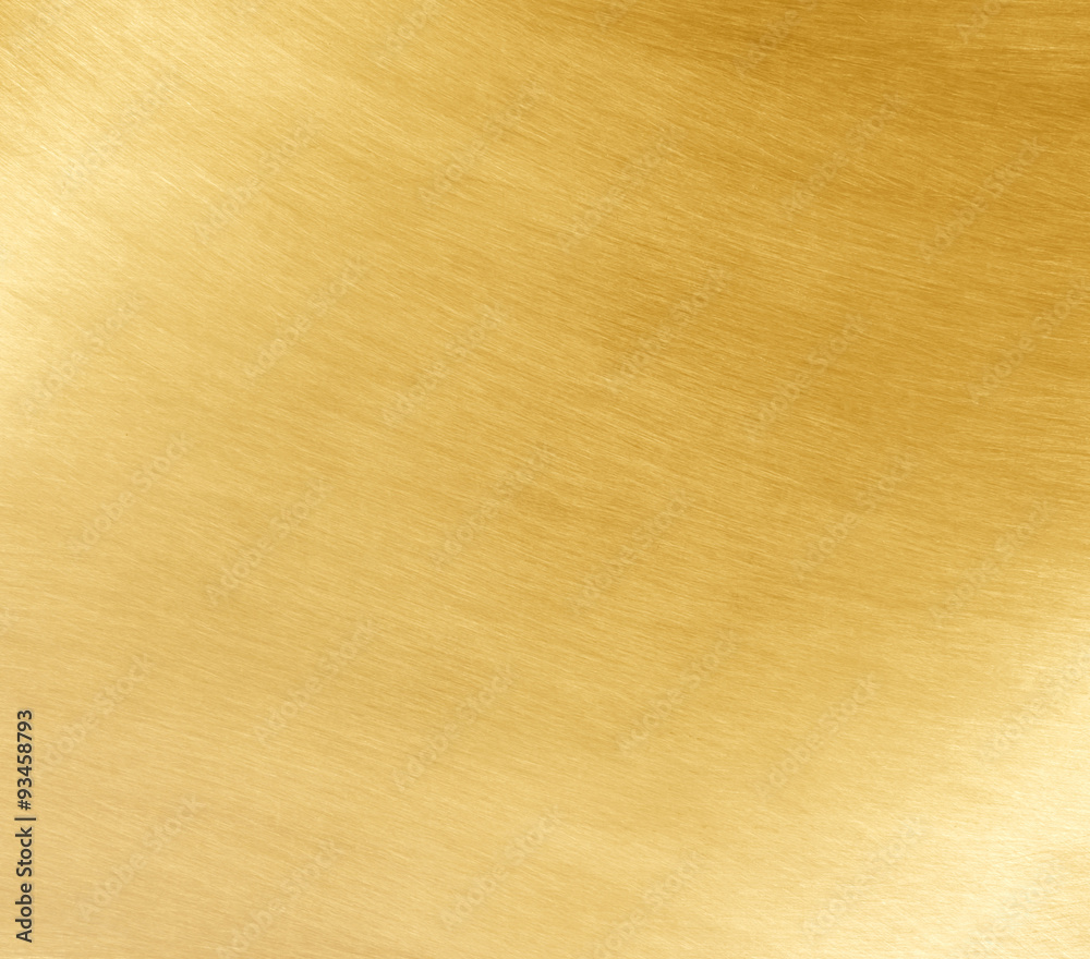 Fototapeta premium Shiny yellow leaf gold