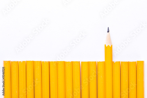 Pencils isolated