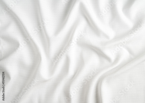 white fabric photo