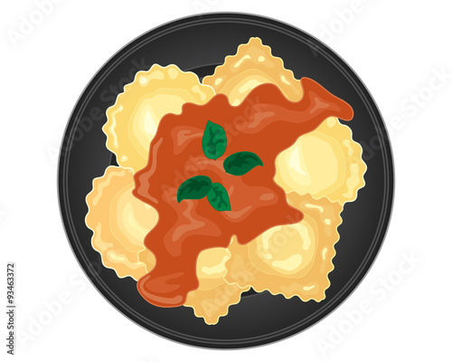 italian ravioli