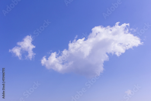 Quadro em tela cloud in blue sky