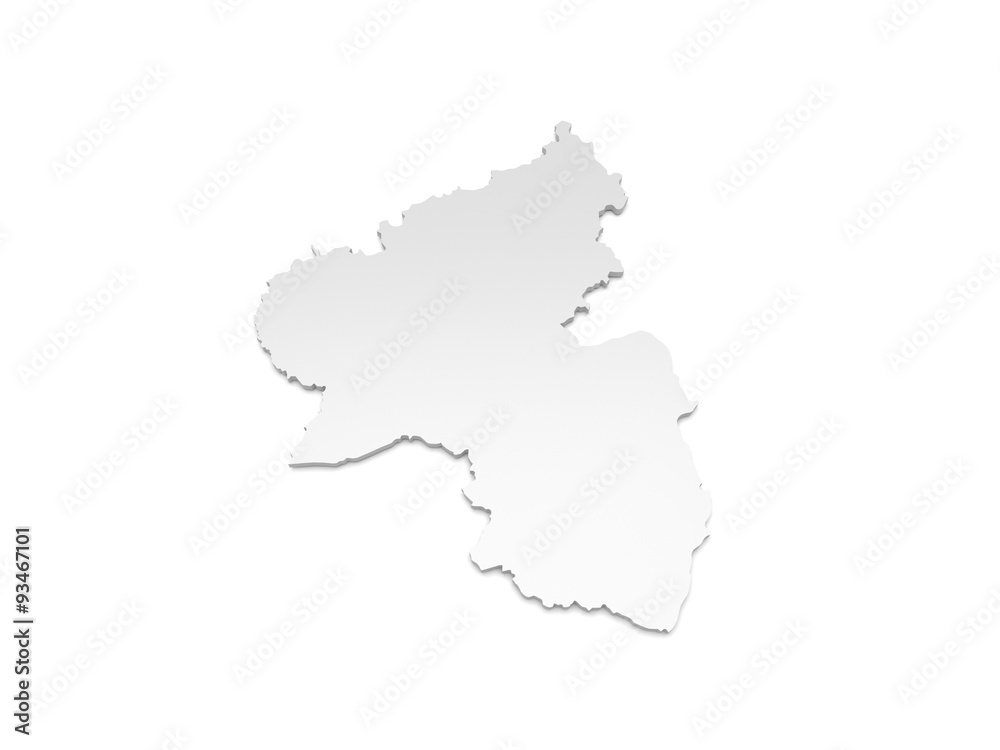 3D Karte Rheinland-Pfalz 3D Karte Rheinland-Pfalz