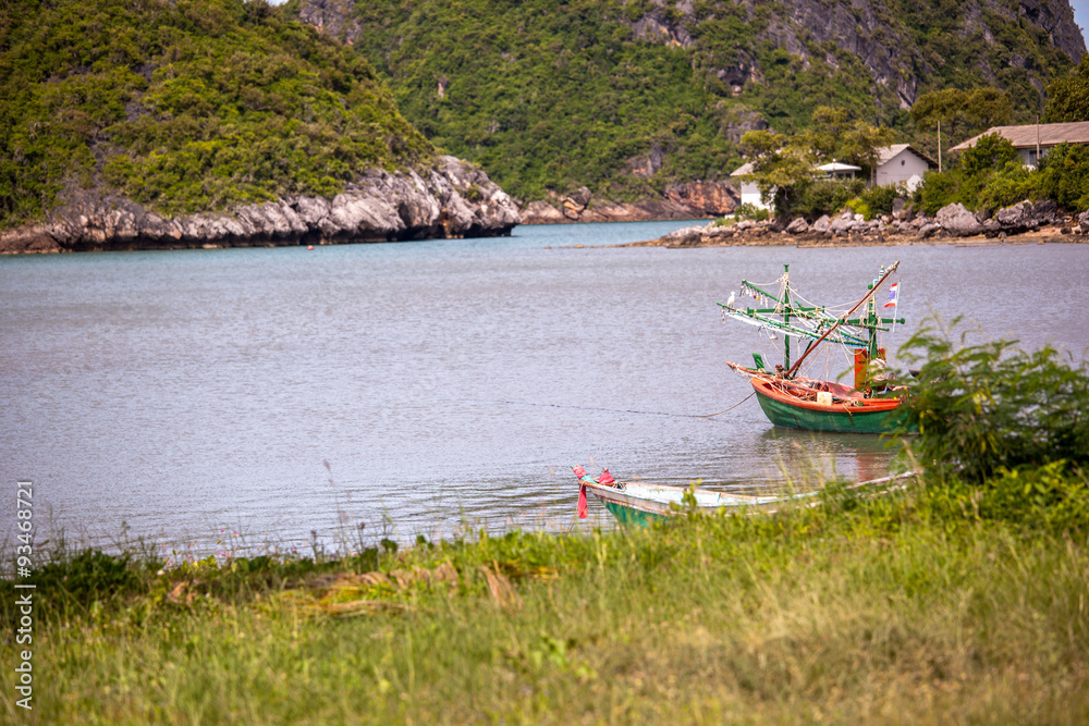 Small coastal fishing vessels