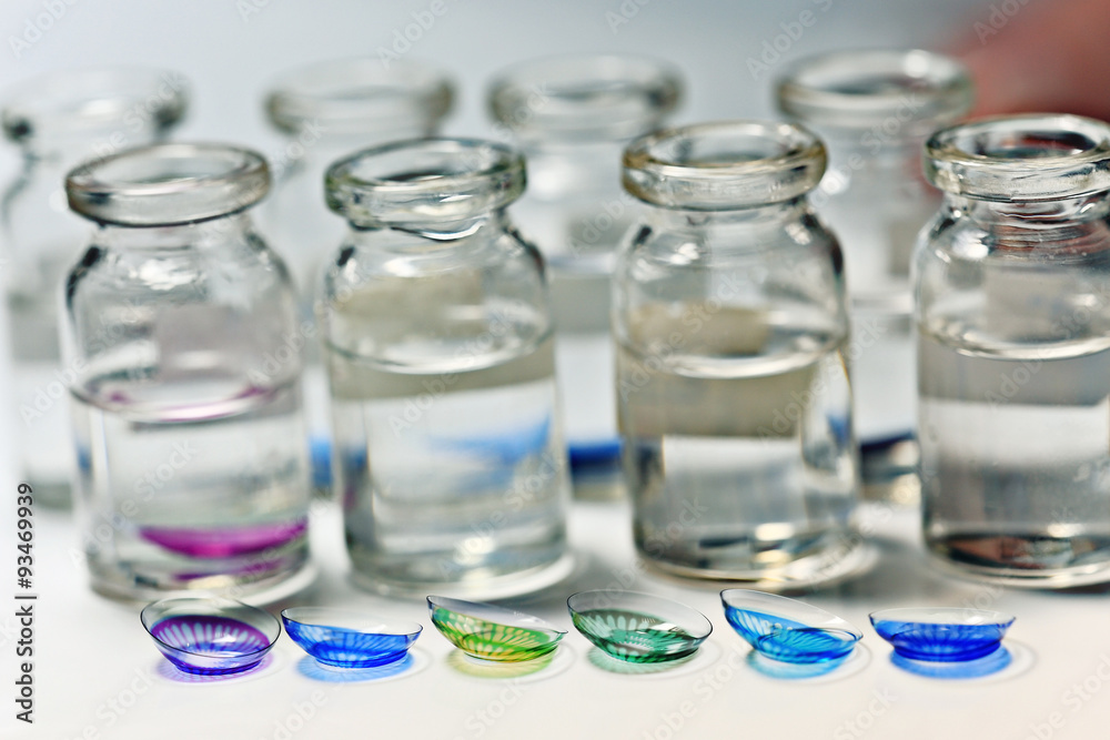 Colored contact lenses, the concept of design vision Colored contact lenses, the concept of design vision