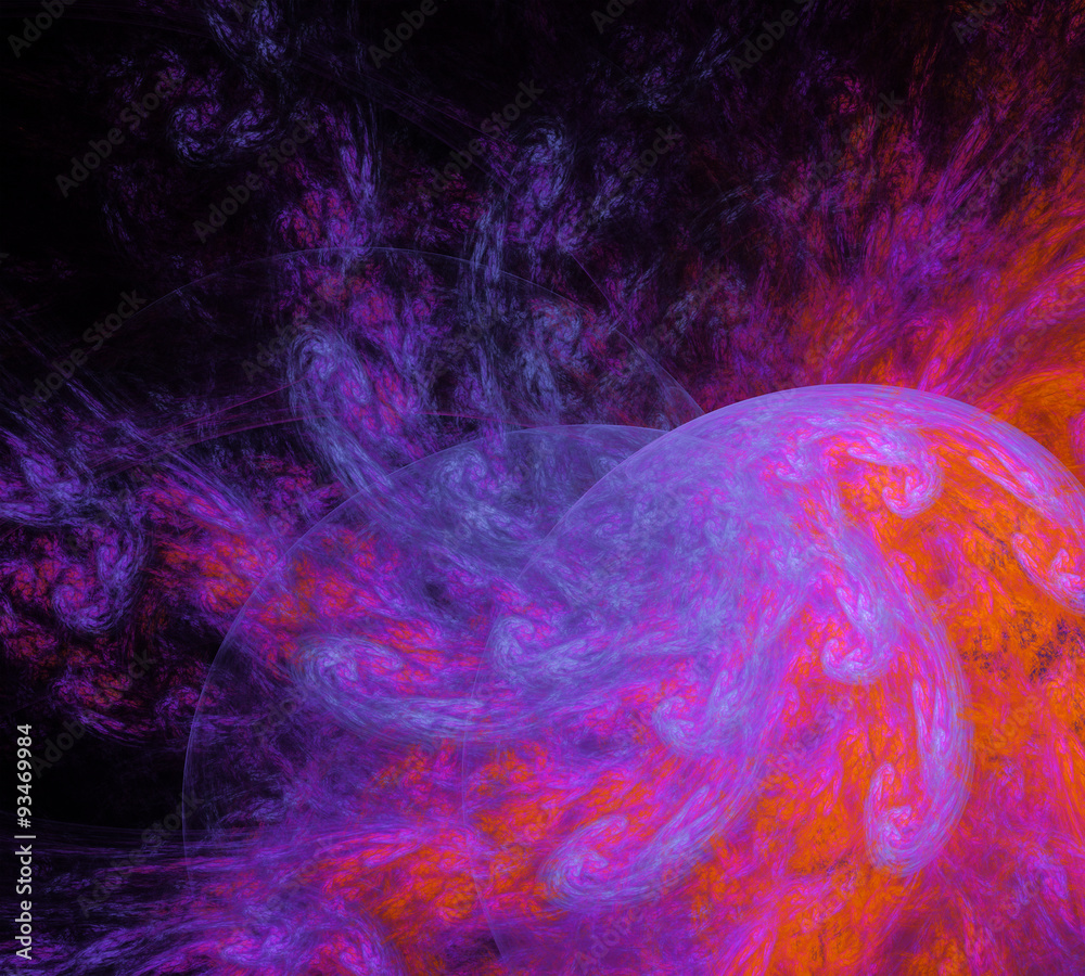 Abstract fractal background for creative design Abstract fractal background for creative design