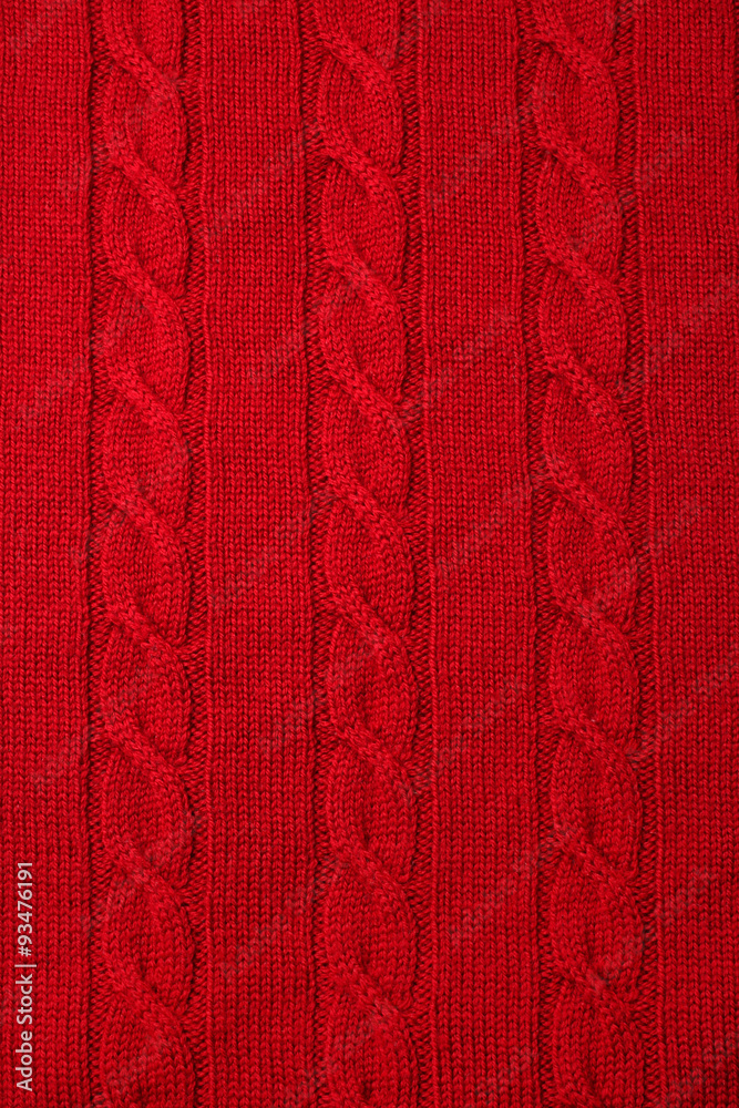 Knitted fabric - woolen texture