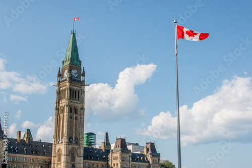 The Centre Block (Centre Departmental Building) Édifice du Centre Ottawa Ontario Canada