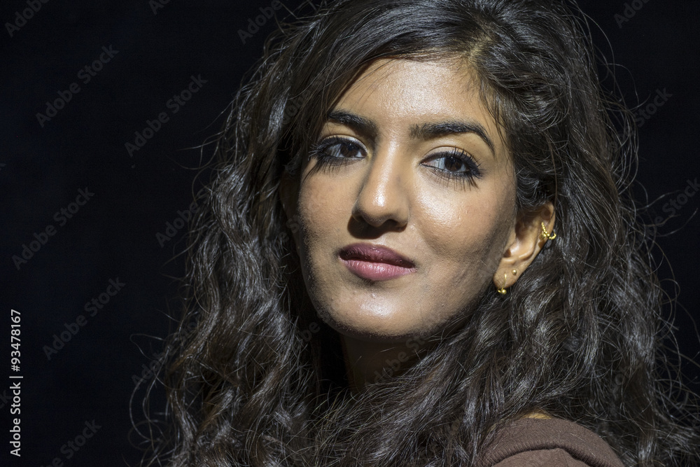 Portrait of a mid-Eastern woman, Portrait of a mid-Eastern woman,