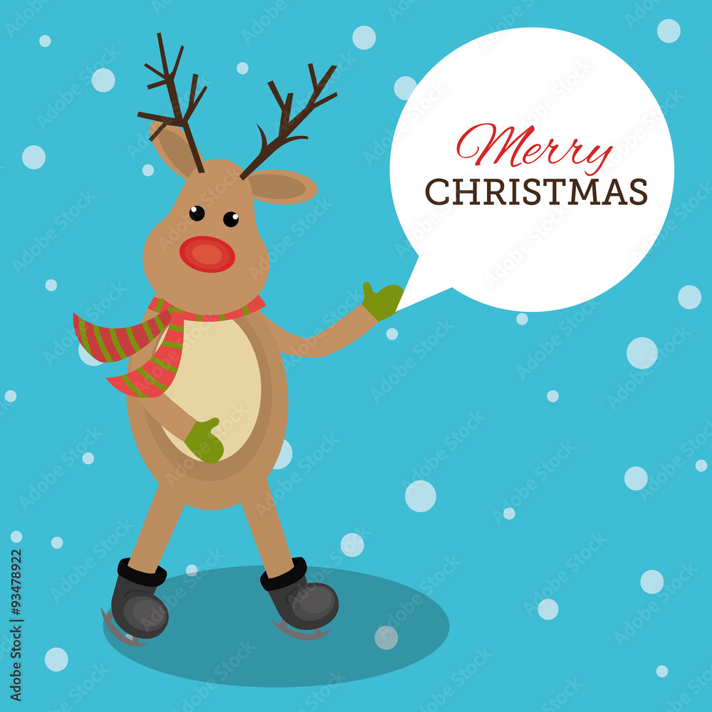 Fototapeta premium merry christmas 